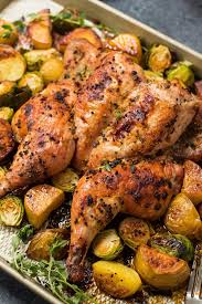This Garlic Butterfly Chicken Is So Easy To Make And Results In The Best Tasting Chi Easy Chicken Dinner Recipes Best Whole Chicken Recipe Easy Chicken Recipes