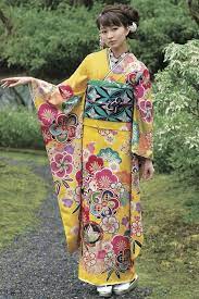 古典柄振袖 黄色 商品画像1 振袖 成人式 振袖 卒業式 袴