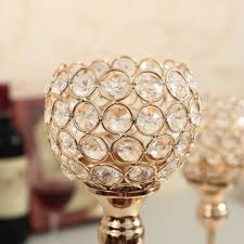 393 results for candle holder wedding centerpieces. Vincigant Gold Crystal Candle Holders Pillars For Wedding Party Centerpieces