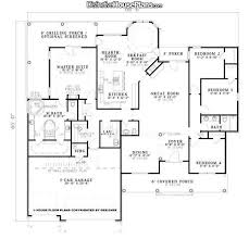 House Plan 026057 Popular Avenue Distinctive House Plans Ranch House Plans House Plans Floor Plans