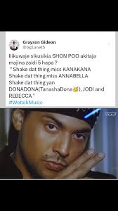 NatureLoversTz #Trustory hatuhitaji kina billget wengine,tunahitaji maisha  mazuri,juzi niliyasema huyu kijana wa Pfunk @rapcha_tz akanibeza.Haya leo  sio maneno yangu ni bibi koko Jeni,aliyempaga umaarufu Harmorapa staa  wetu!😁Labda umesahau tu lakini ...