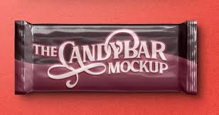 Download Chocolate Bar Mockup For Marketing Display Image Candacefaber PSD Mockup Templates