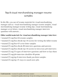 For example, 16.0% of visual merchandising manager resumes contained store management as a skill. Top 8 Visual Merchandising Manager Resume Samples
