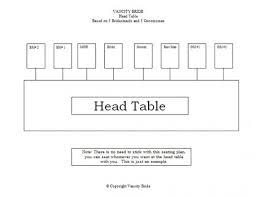 Free Individual Table Seating Charts Seating Chart Wedding Template Seating Chart Wedding Seating Chart Template
