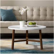 Walker Edison 30 Round Coffee Table White Marble Pecan Bbf30emctpc Best Buy In 2020 Coffee Table Coffee Table Wood White Round Coffee Table