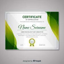 Free Certificate Template With Abstract Modern Shapes Svg Dxf Eps Png Desain Banner Desain Brosur Spanduk