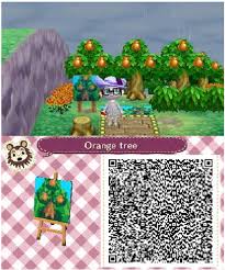 Acnl Animal Crossing New Leaf Qr Codes Perfect Orange Tree Portrait By Katie Sansom Animal Crossing Qr Animal Crossing New Leaf