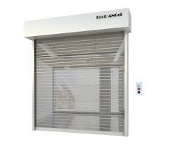 Transparent Rolling Roller Shutters Clear Plastic Roll Up Garage Doors