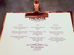 Frenchie Restaurant Menu Restaurant Sole Fish Menu Restaurant