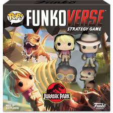 Pop Funkoverse Board Game Jurassic Park 100 Base Set In 2021 Jurassic Park Lego Star Wars Strategy Games