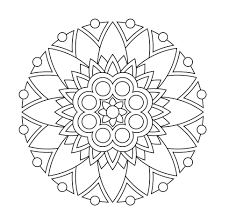 Mindfulness coloring pages for kindergarten. Mandala Mindfulness Colouring For Kids Novocom Top