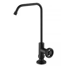 Rather than dispensing water through your faucet's spout, it is routed through the attached filter where the water filtration process will occur. Kraus Drinking Water Dispenser Beverage Kitchen Faucet In Matte Black Ff 101mb