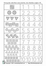 Lembaran kerja menyambung titik zubaidahmustafa follow 0 comments 3 likes statistics notes full name. Menebalkan Angka Belajar Menulis Lembar Kerja Anak Tk Paud