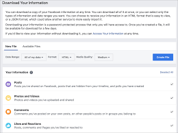 Some download managers can even speed up the download process by downloading your item from multiple source at once. How To Download The Entire Archive Of Your Facebook Account