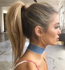 40 High Ponytail Ideas For Every Woman In 2020 Straight Layered Hair High Ponytail Hairstyles Thick Hair Styles