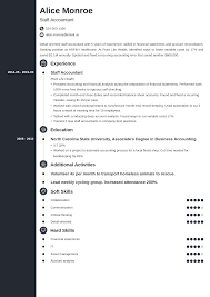 Part b has two options i.e. Staff Accountant Resume Example Template Concept Accountant Resume Job Resume Examples Curriculum Vitae Template
