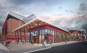 Anfield has been home to liverpool football club ever since the club's formation in 1892. Liverpool Football Stadium New Anfield Ground E Architect