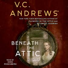 There is a signature or handwriting on the inside front cover. Beneath The Attic Audiobook By V C Andrews Dara Rosenberg Official Publisher Page Simon Schuster