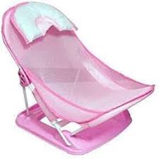 The car bed should be placed in the rear seat so that your baby's head is in the center of the vehicle, away from the door. Vshine Baby Bath Bed Baby Bather With Removable Head Support Cushion For Toddler Pink Baby Bath Seat Price In India Buy Vshine Baby Bath Bed Baby Bather With Removable