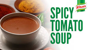 This restaurant style tomato soup uses ripe tomatoes, cream and some spices to. Spicy Tomato Soup Recipe By Knorr Youtube