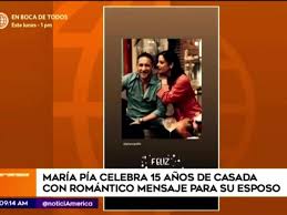 Maria Pia Copello Y Su Esposo Celebran 15 Anos Llenos De Amor Vamos Por Mas Fotos Web Ojo Farandula Ojo Show Ojo Samuel dyer prefiere guardar perfil bajo, pero no escatima en detalles con su esposa, como disfrutar de romanticas vacaciones juntos dentro y fuera del pais. ojo