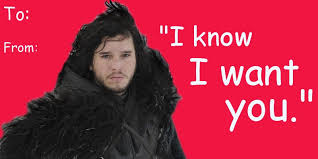 Tired of sending the same old cards? Game Of Thrones Valentine S Cards Words Of Love From Westeros