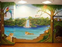 Murals Painted At Children S Dentistry Of The Inland Empire Rancho Cucamonga Mural Painting Mural Childrens Dentistry