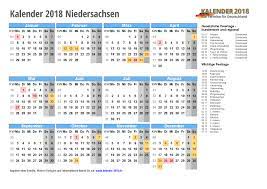 Wandkalender für 2021 in a4 zum selberausdrucken. Kalender 2018 Niedersachsen Zum Ausdrucken Kalender 2018