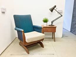 Mid Century Rocking Chair Vintage Rocking Chair Retro Rocking Chair Nursing Chair Occasional Chair Bedroom Chair