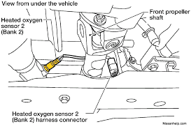 1996 2011 Nissan Pathfinder A F Sensor O2 Sensor Location