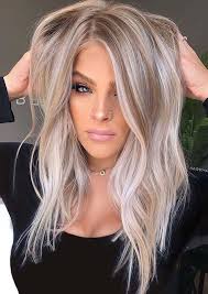 Hopefully one of these color inspirations will be the perfect fit for your 2016 'do! 46 Gorgeous Balayage Hair Color Ideas Balayage Hair Hair Styles Platinum Blonde Hair