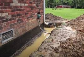 Contact us and we'll connect you to a local and qualified drainage contractor to come out and assess your situation and come. French Drain Installation Stops Water Flow Hero Mold Company Mold Inspections Testing Remediation