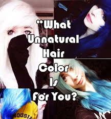 What Unnatural Hair Color Is For You Unnatural Hair Color Hair Color Quiz Hair Color