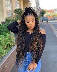 83 Box Braid Pictures That Ll Help You Choose Your Next Style Un Ruly Box Braids Hairstyles For Black Women Braids With Curls Braided Hairstyles