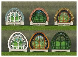 Daer0n 2t4 Conversion Of The Empeerical Art Window This Set Includes Empeerical Art Window V1 Empeerical Art Window V2 Sims 4 Sims Sims 4 Windows