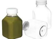 EcoQuality Empty Clear Plastic Juice Bottles with Tamper Evident Caps 8 OZ  - Smoothie Bottles - Ideal for Juices, Milk, Smoothies, Picnic's and even  ...