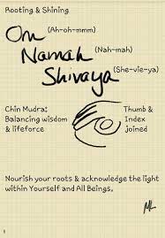 Om Namah Shivaya Yoga Mantras Mudras Meditation Mantras