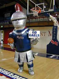 Saint Mary S Gaels Mascot San Diego Basketball Mascot College Logo