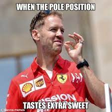 Sebastian vettel, sorprendido y apenado. Racing Memes On Twitter Canadiangp Qualifying Pole Position For Sebastian Vettel Montreal2019 F12019 F1 Engineeredinsanity Scuderiaferrari F1gpcanada F1 Sebastianvettel Vettel Sv5 Scuderiaferrarimissionwinnow Ferrari Racingmemes