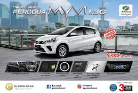 It is available in 5 colors, 6 variants, 1 engine, and 2 transmissions option: Perodua Brunei Home Facebook