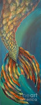 Maybe you would like to learn more about one of these? Mermaid Tail 1 Painting By Reina Cottier