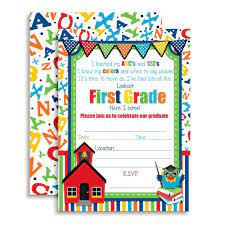 Kindergarten Graduation Party Invitations For Your Little Graduat Graduation Party Invitations Templates Graduation Invitations Graduation Invitations Template