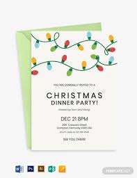 last name are pleased to announce drinks followed by a luxurious meal to celebrate event. Free 25 Printable Christmas Invitation Templates In Ai Ms Word Pages Psd Publisher