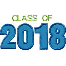 Varsity Class Of 2018 Applique Design Class Of 2018 Congratulations Graduate Applique Designs