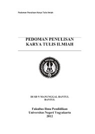 Check spelling or type a new query. Pedoman Penulisan Karya Tulis Ilmiah Fakultas Ilmu Pendidikan