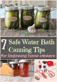 Maybe you would like to learn more about one of these? 7 Safe Water Bath Canning Tips For Beginning Home Canners