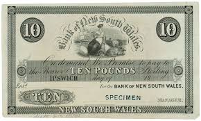 Bank Of Nsw 10 Mvr7c Of Ipswich Qld 1858 Specimen Very Rare Gef Mad On Collections Browse And Find Over 10 Bank Notes Banknote Collection Public Auction