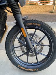 Nitto, goodyear, pirelli, and more. 2018 Triumph Street Twin Painting The Tire Letters Motorcycle Melee