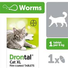 Most orders ship same day. Drontal Xlarge Cat Worming Tablet 1 Tablet Free Uk Delivery