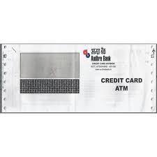 Maybe you would like to learn more about one of these? Credit Card Pin Mailer Printing Service In Mylapore Chennai Deena Computer Forms Id 11147728288